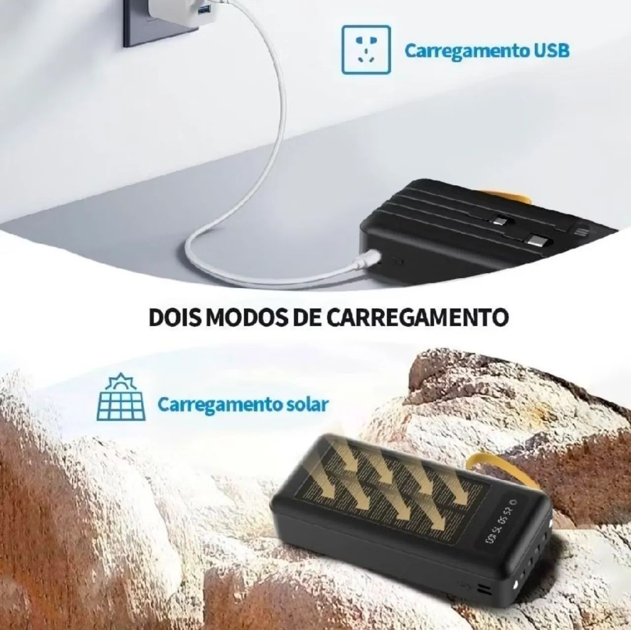 Carregador portátil pode bank - Foto 4