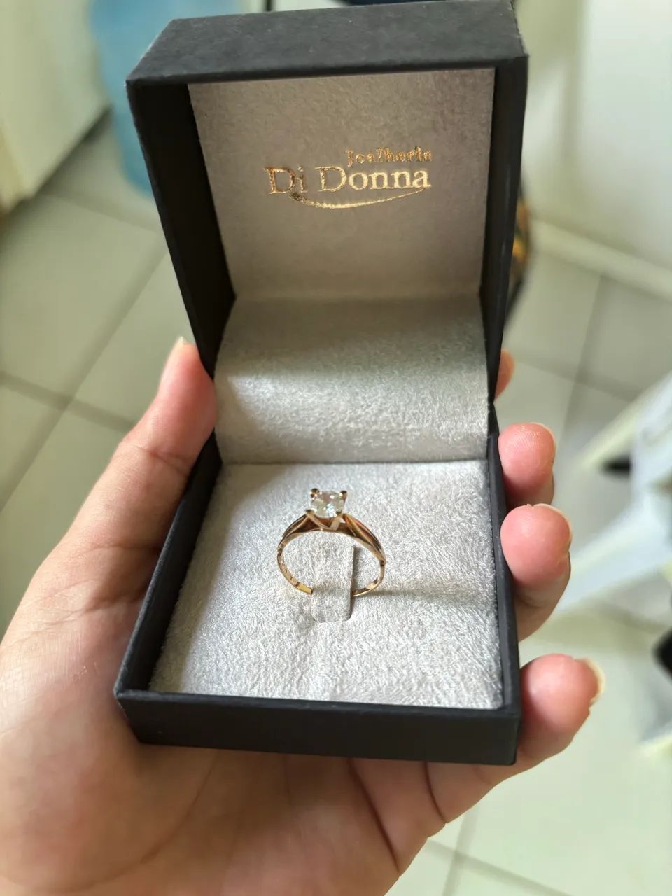 anel de ouro didonna - Foto 2