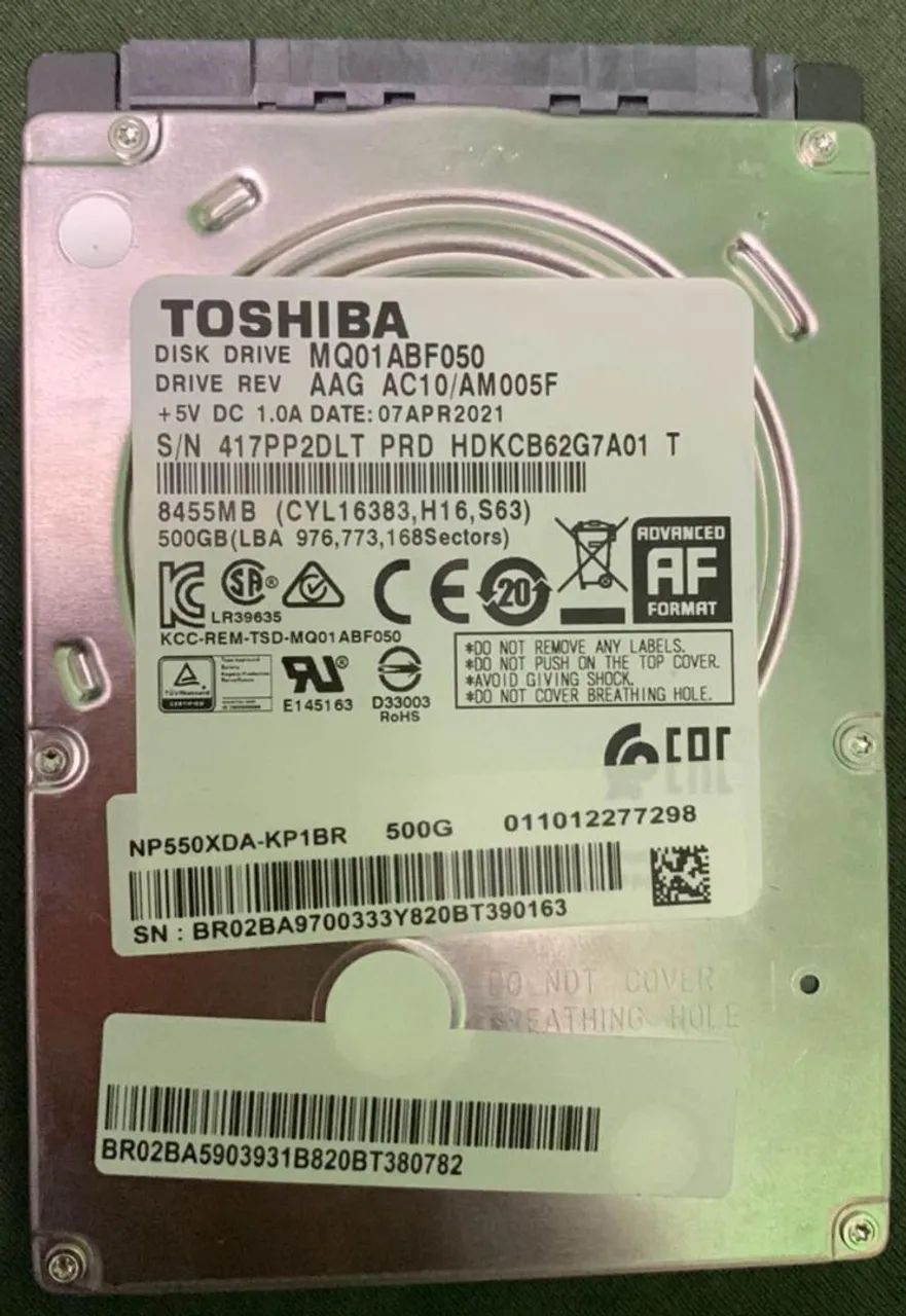 Hd Toshiba 