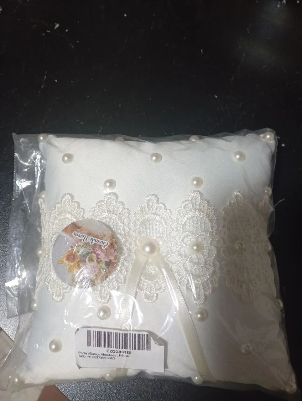 Almofada para aliança 