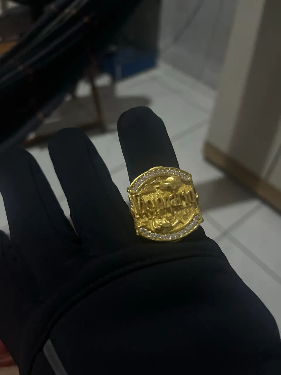 Anel moeda antiga brilho eterno  - Foto 2