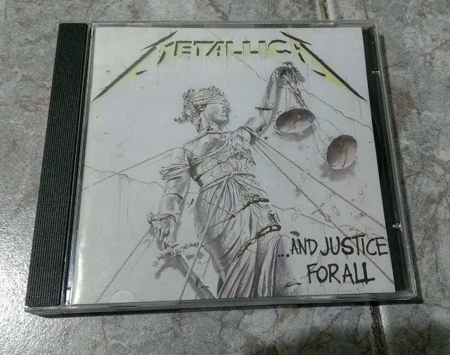 Cd Metallica ... and justice for all - Novíssimo
