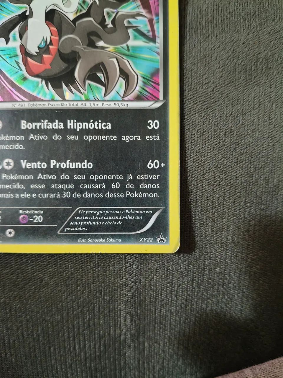 Carta pokemon darkrai promo - Foto 3