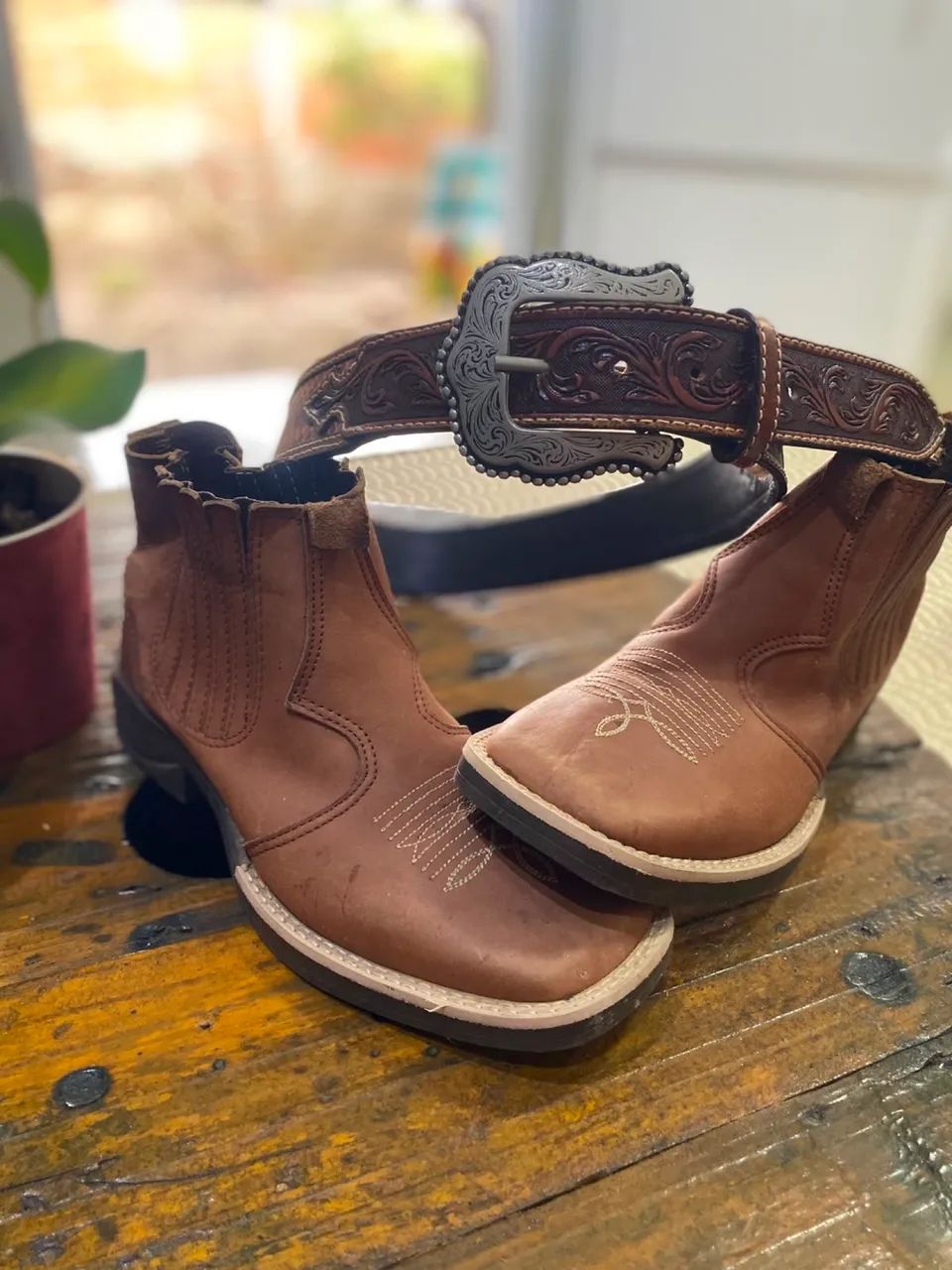 Bota e cinto country  - Foto 2
