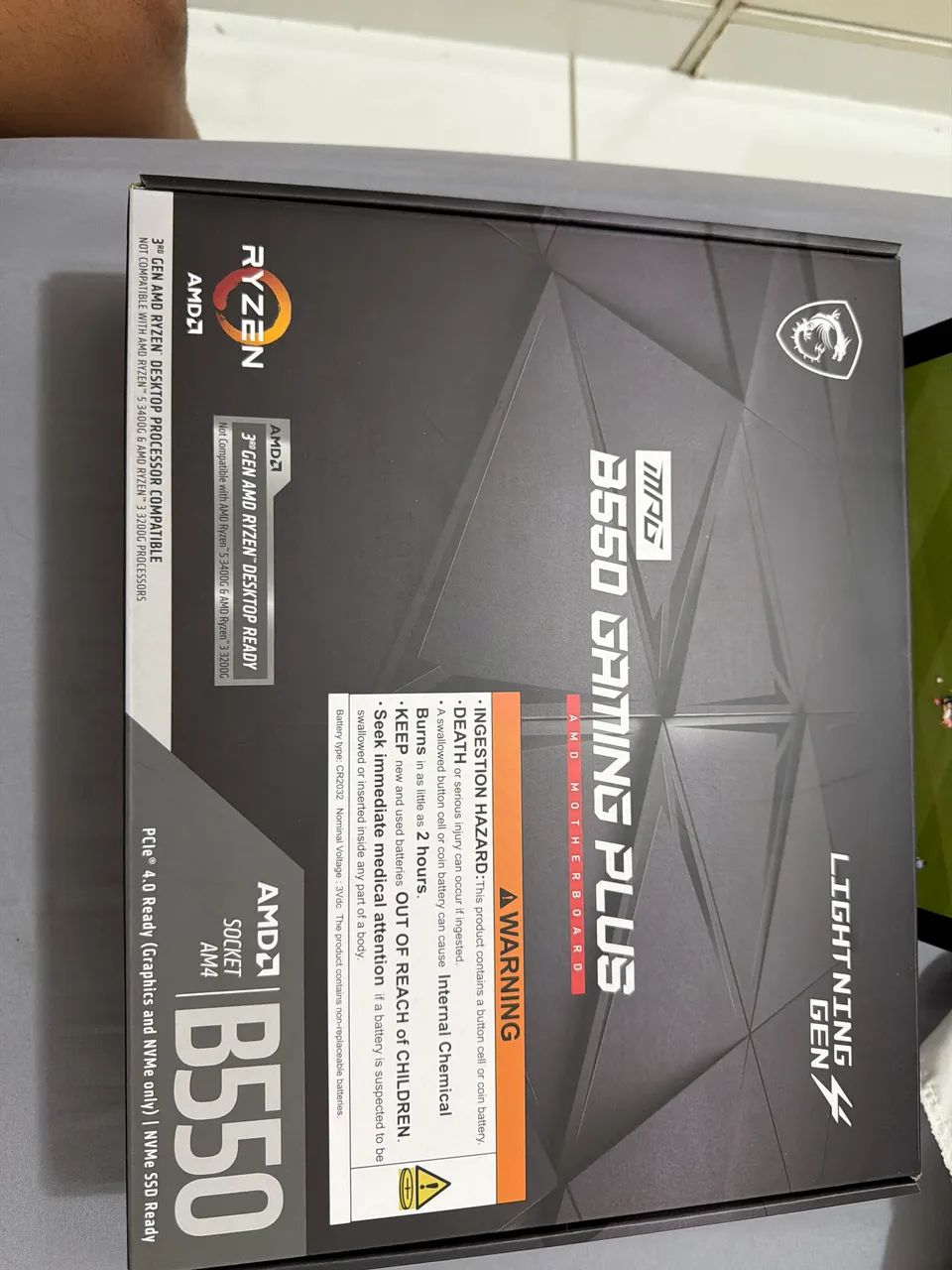 Placa Mãe B550 Gaming Plus