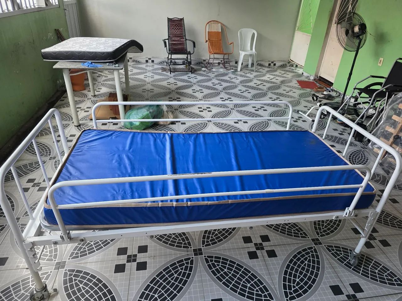 Cama Hospitalar com Colchão  - Foto 2
