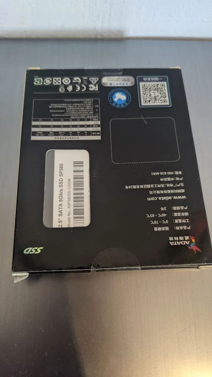 Ssd 120gb Sata Adata - Foto 2
