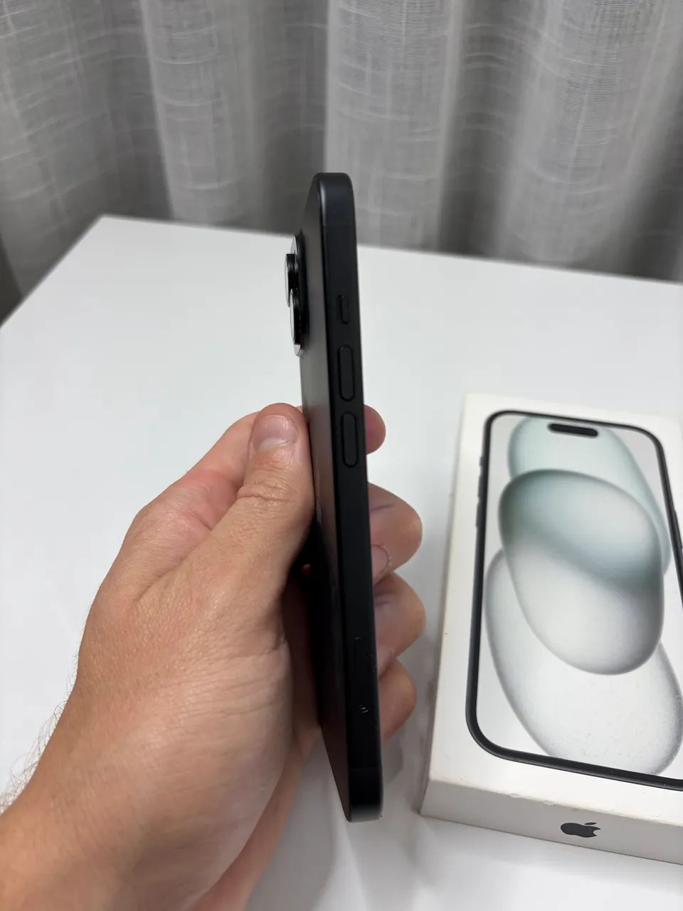 iPhone 15 256GB Preto - Seminovo - Foto 3