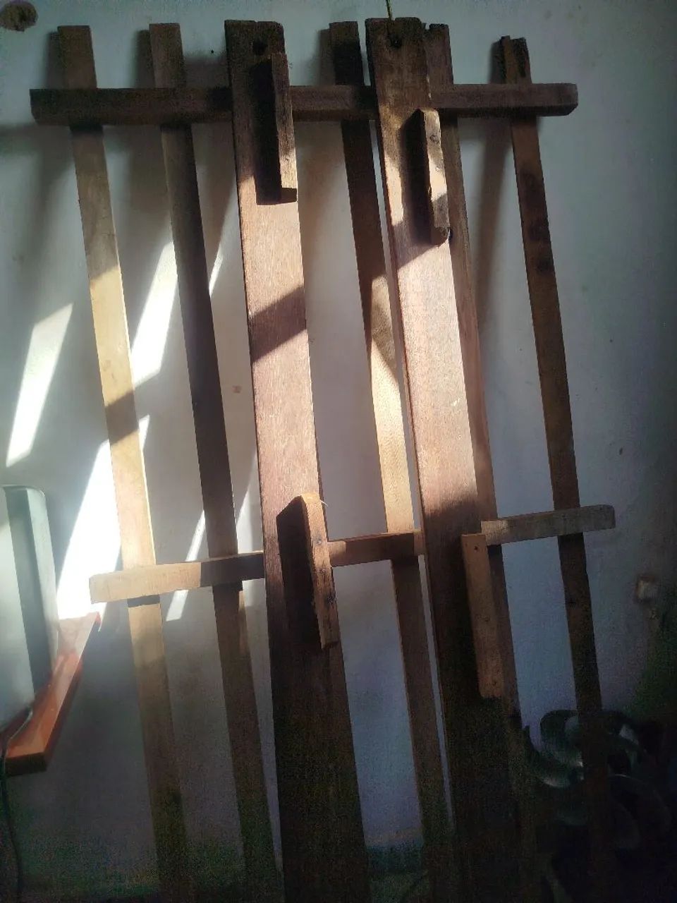 Cama de solteiro sucupira completa com colchão  - Foto 2