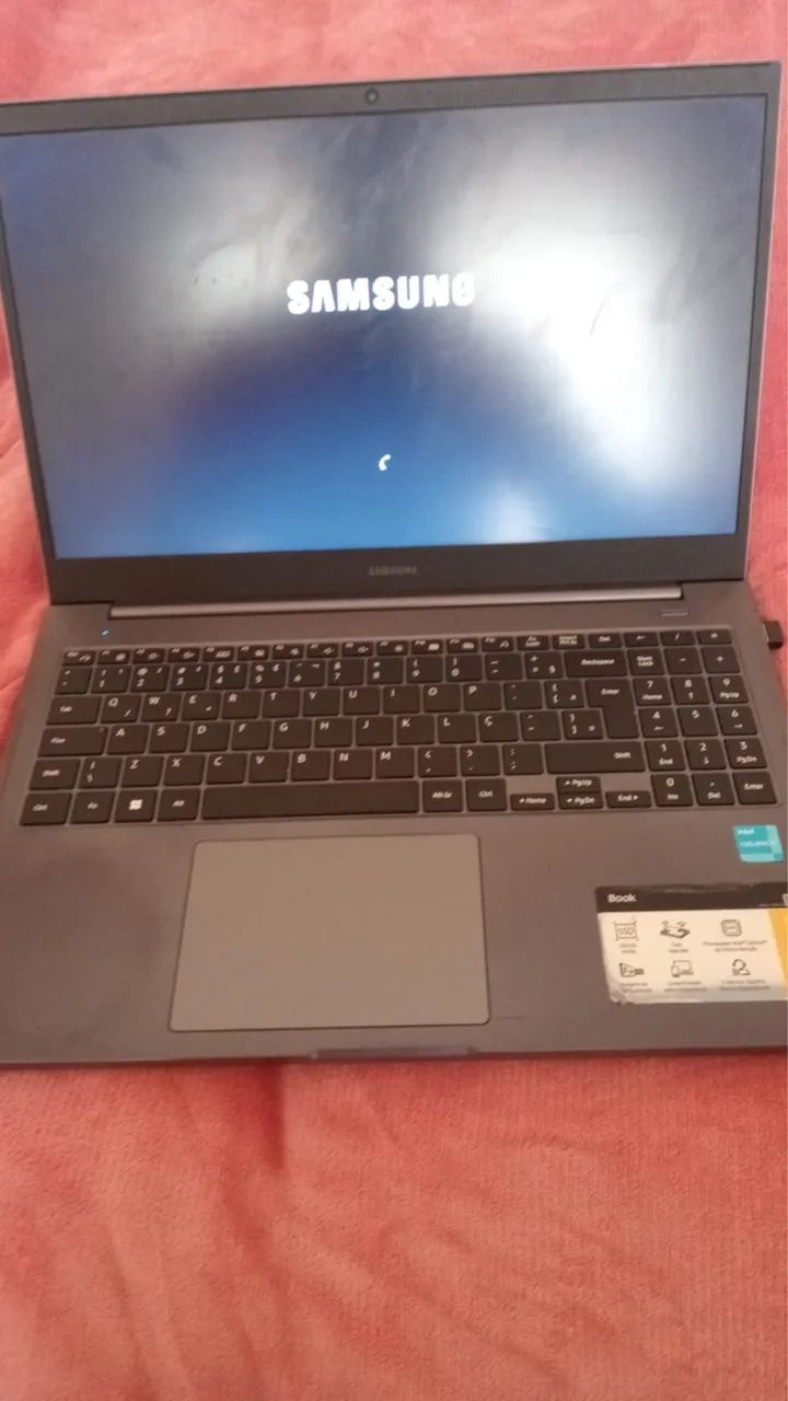 Notebook Samsung Book Intel Celeron-6305 4GB 256GB Cinza