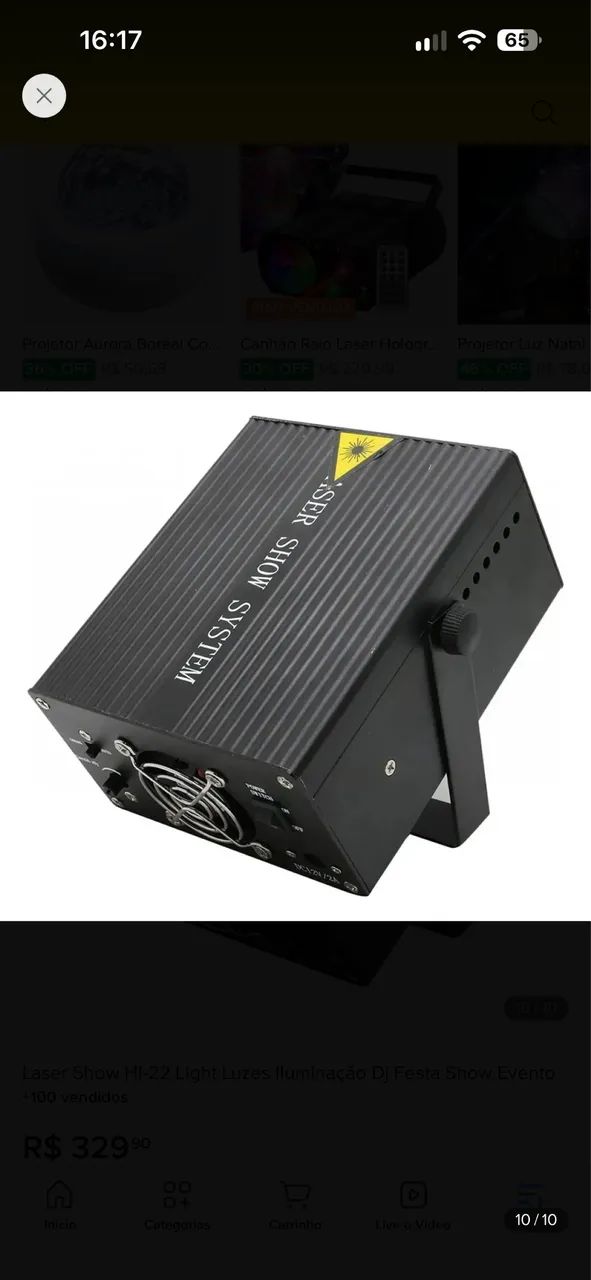 Laser show System 250mv HL22 - Foto 5