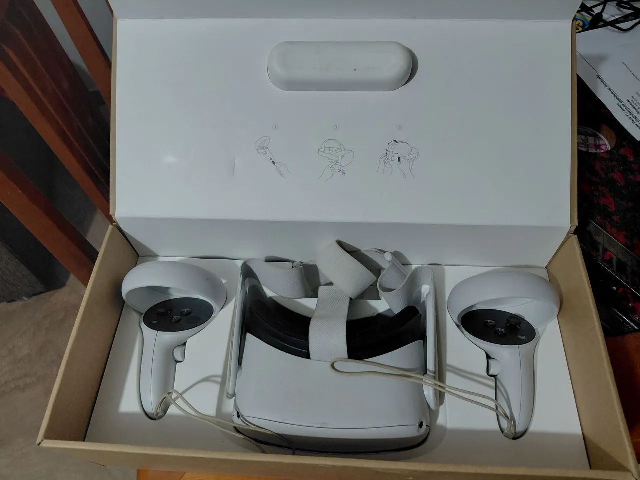 Meta Quest 2 128GB com Caixa Aceito Propostas