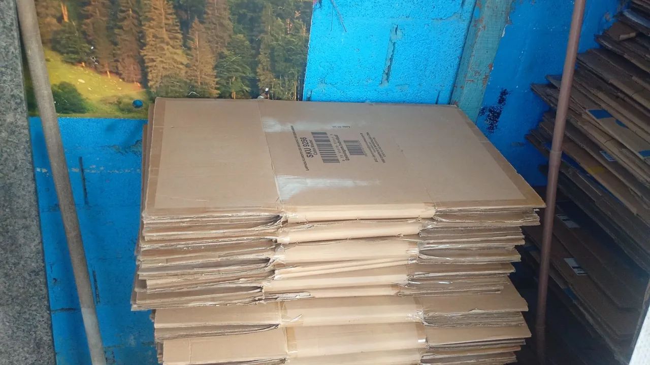 Lote e caixas pla mudança usadas bom estaro - Foto 3