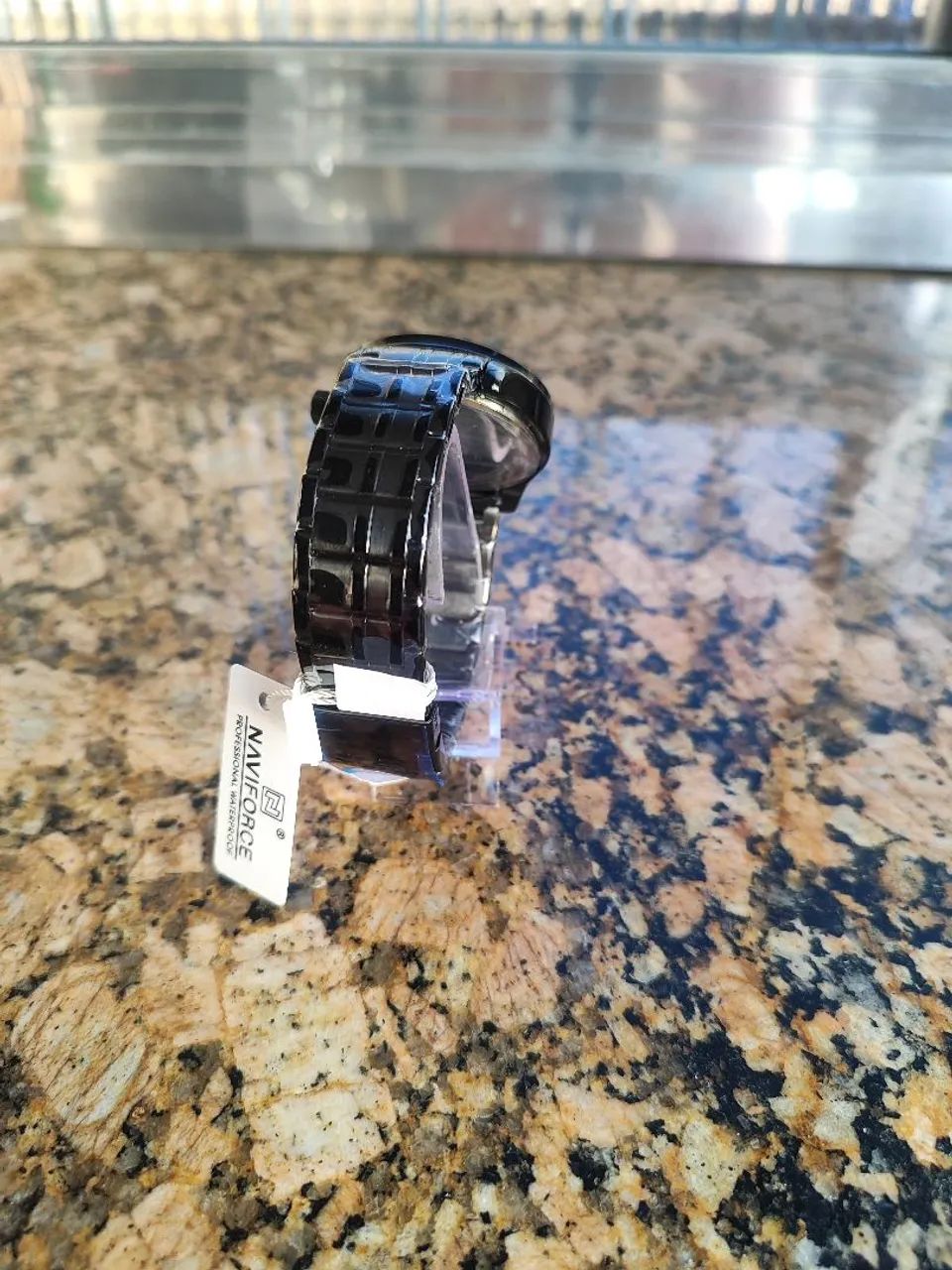 Relógio naviforce ALL Black ( novo na caixa ) - Foto 4