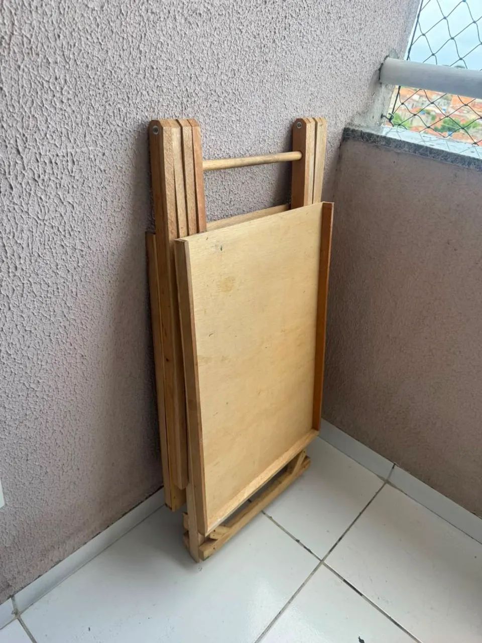 Mesa de madeira dobrável  - Foto 4