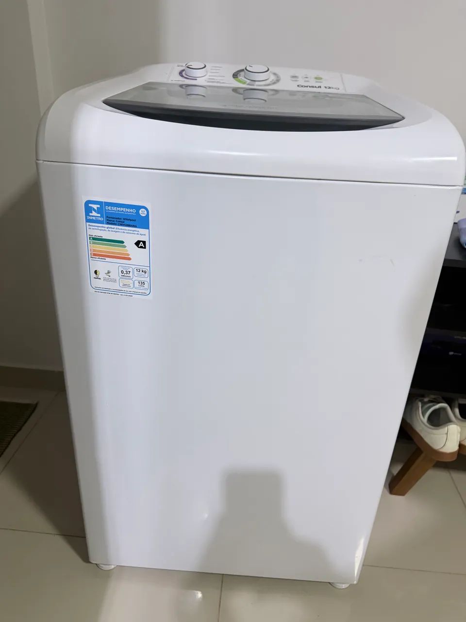 Máquina de lavar roupa 