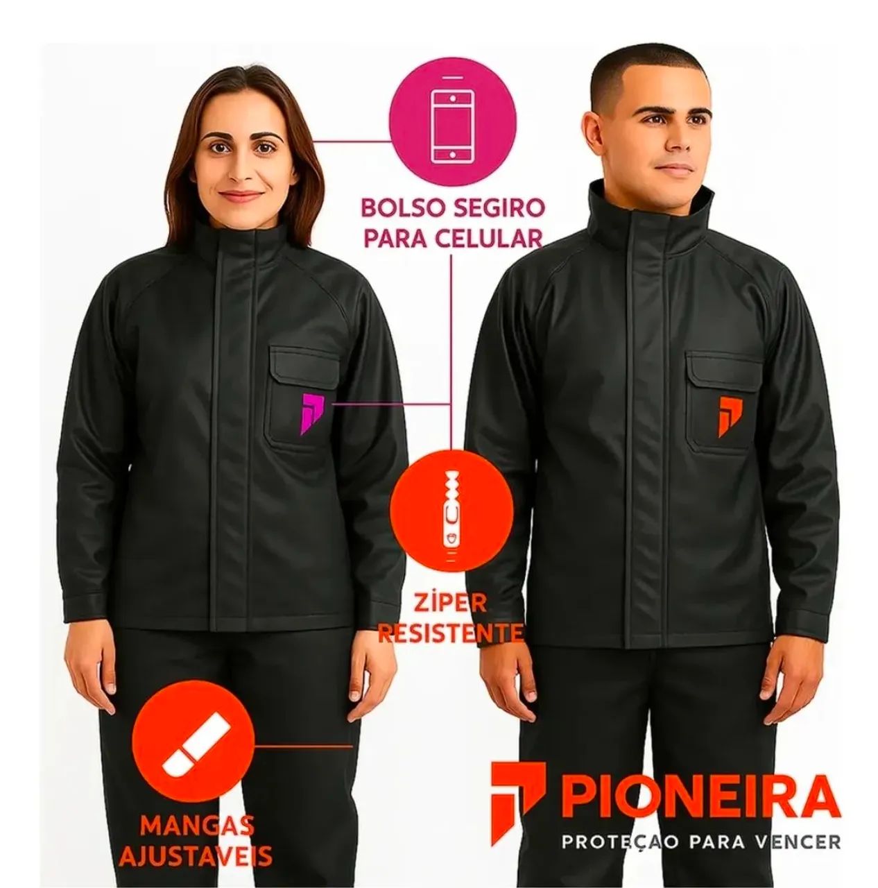 Capa de chuva Pioneira completa  - Foto 4