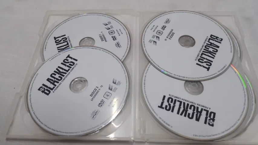 DVD The Blacklist - A Primeira Temporada Completa - 6 Discos ( 24207 ...