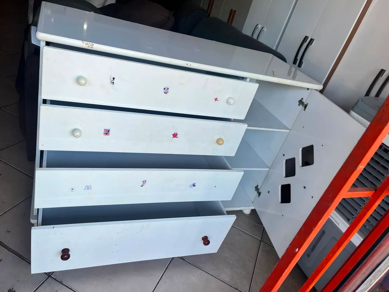 vendo comanda seminova em MDF 