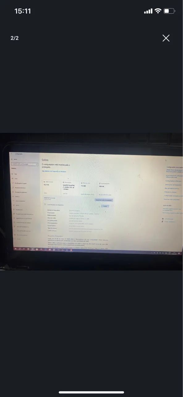 ? Notebook Dell i7 4ª Geração | 16GB RAM | Ótimo para Trabalho