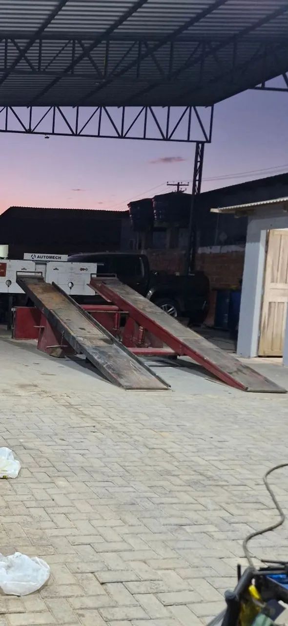 Rampa para alinhamento 