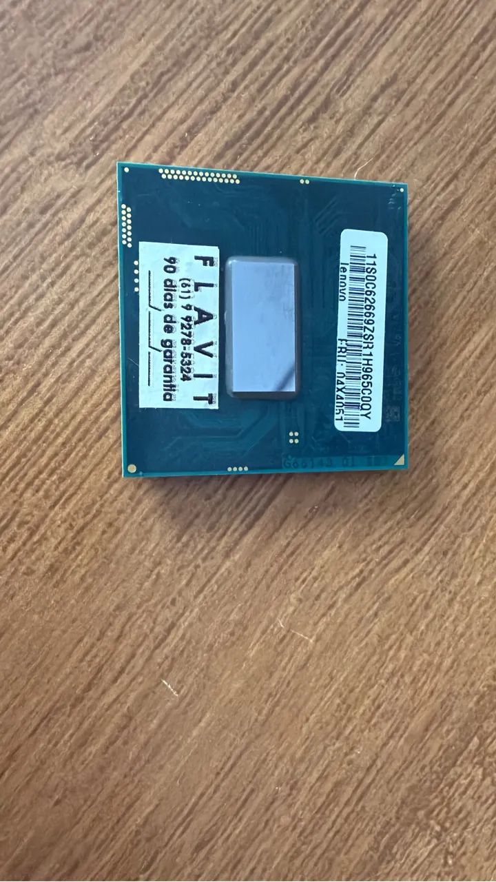Processador notebook - Intel Core i5-4300M / 2.60FHz - PGA947 - usado - Foto 2
