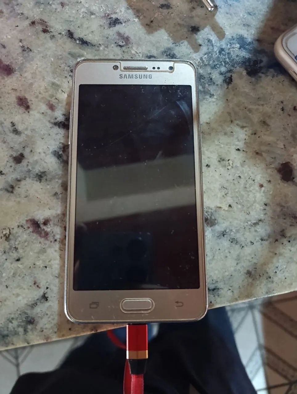 galaxy j2 prime dourado - Foto 3