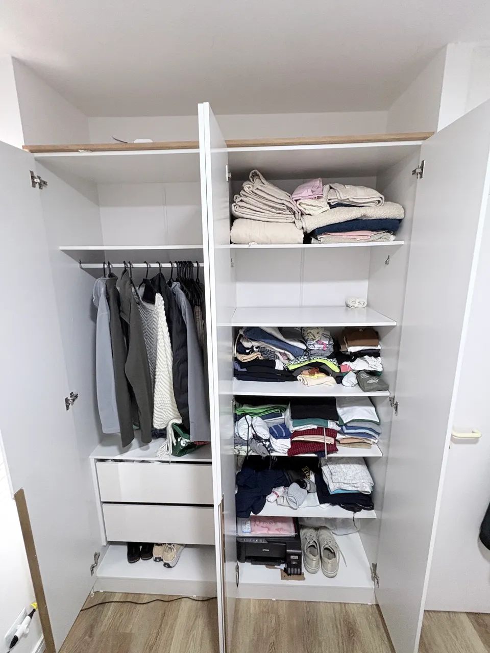 Guarda roupas branco - Foto 2