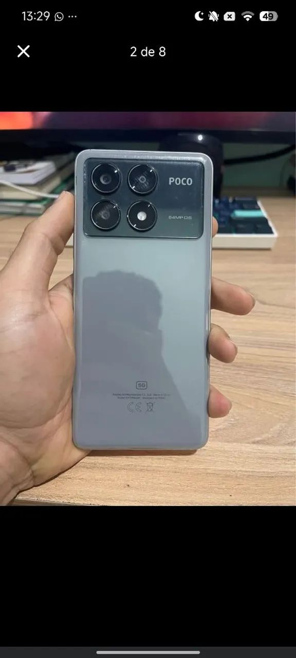 Poco x6 pro 512gb 12 ram leia a descrição  - Foto 2