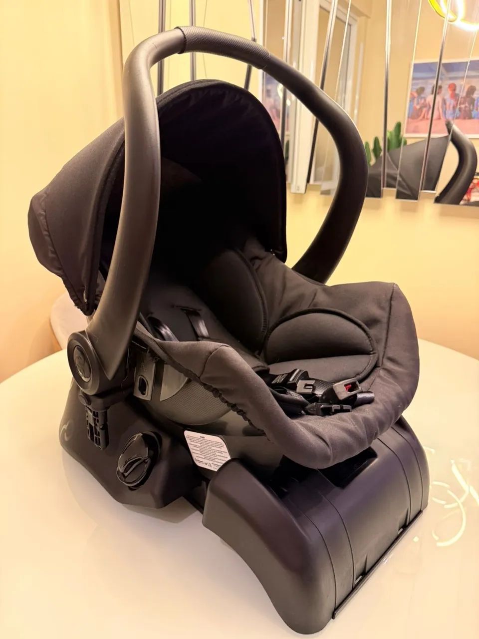 Carrinho Galzerano Vulcan Completo + Bebê Conforto e Base - Foto 5