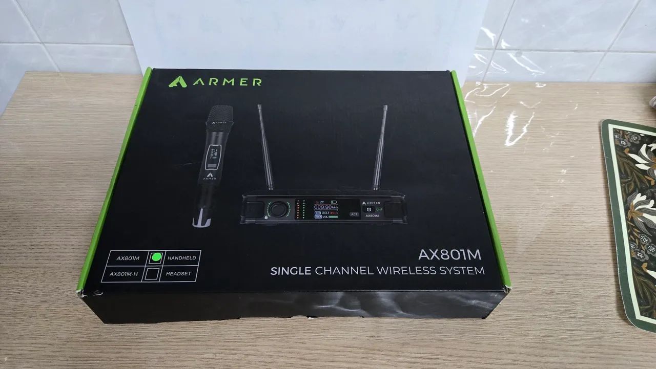 Microfone sem fio ARMER AX801M 