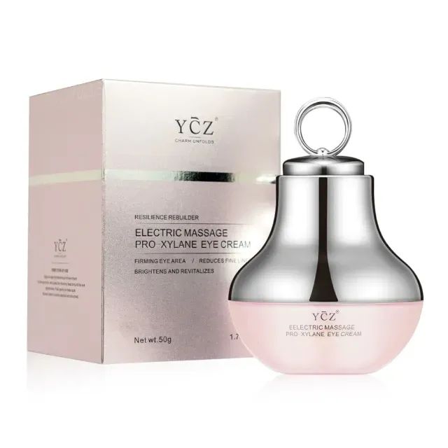 Creme para os olhos com massagem elétrica Ycz para olheiras