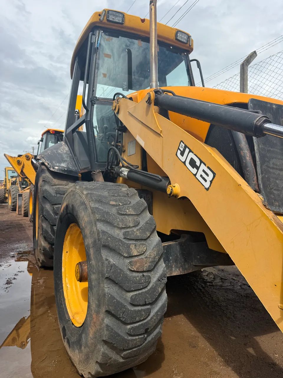 Retro escavadeira JCB 3C Plus