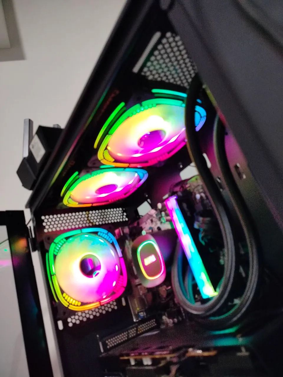 Water Cooler + kit 3 fans com controladora  - Foto 4