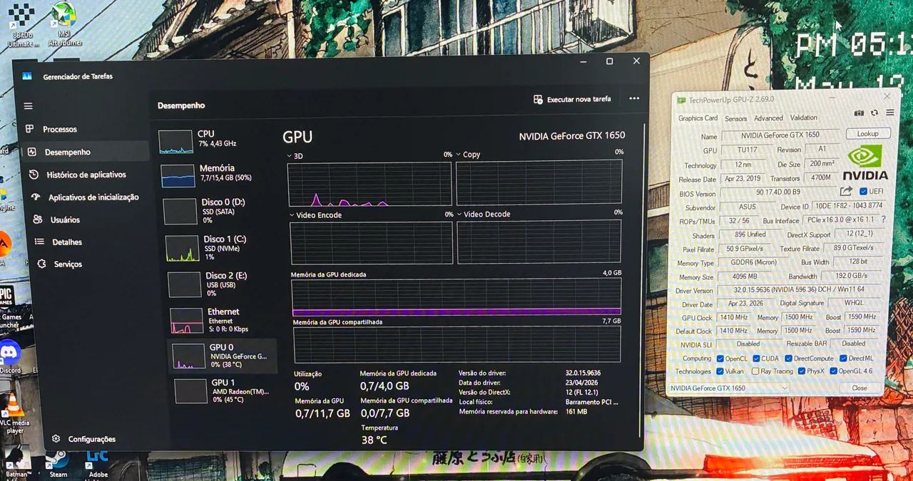 Vendo Asus GTX 1650 - Foto 6
