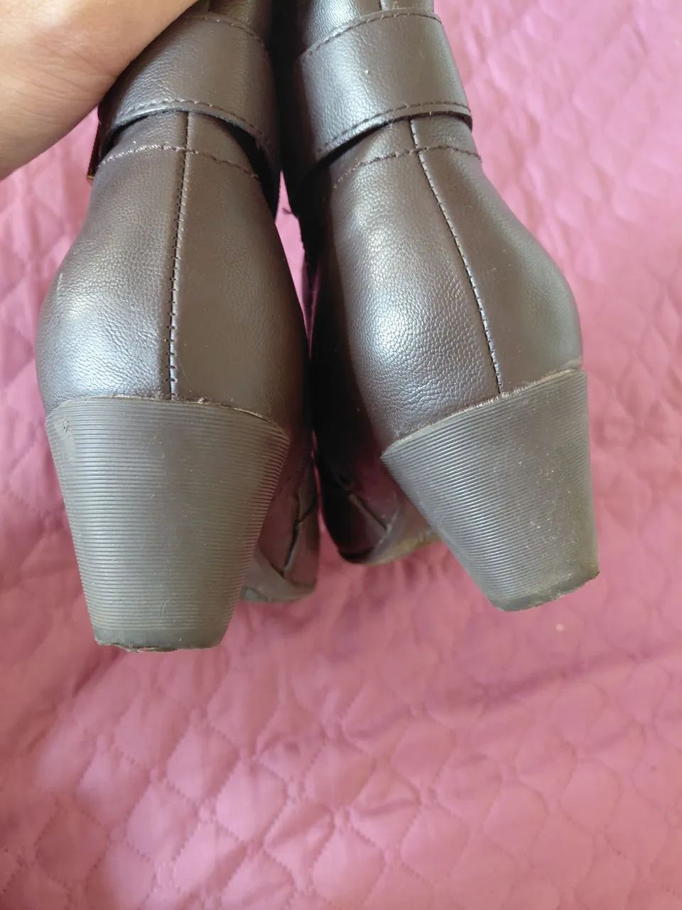 Bota feminina cano curto - Foto 4