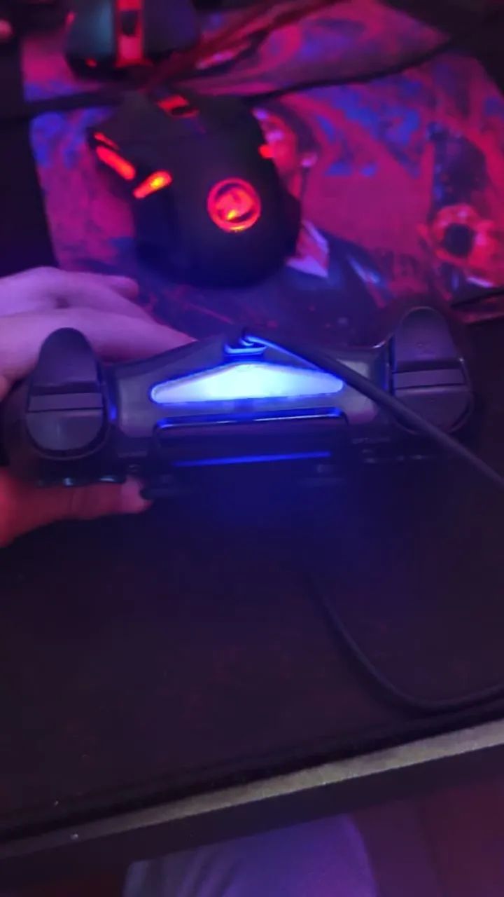 Controle videogame compatível com ps4/pc - Foto 3