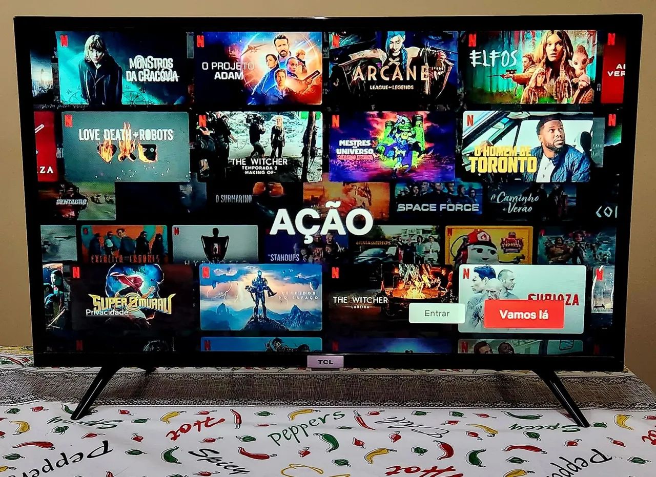 TV TCL LED FULL HD SMART WI-FI 32 POLEGADAS  - Foto 2