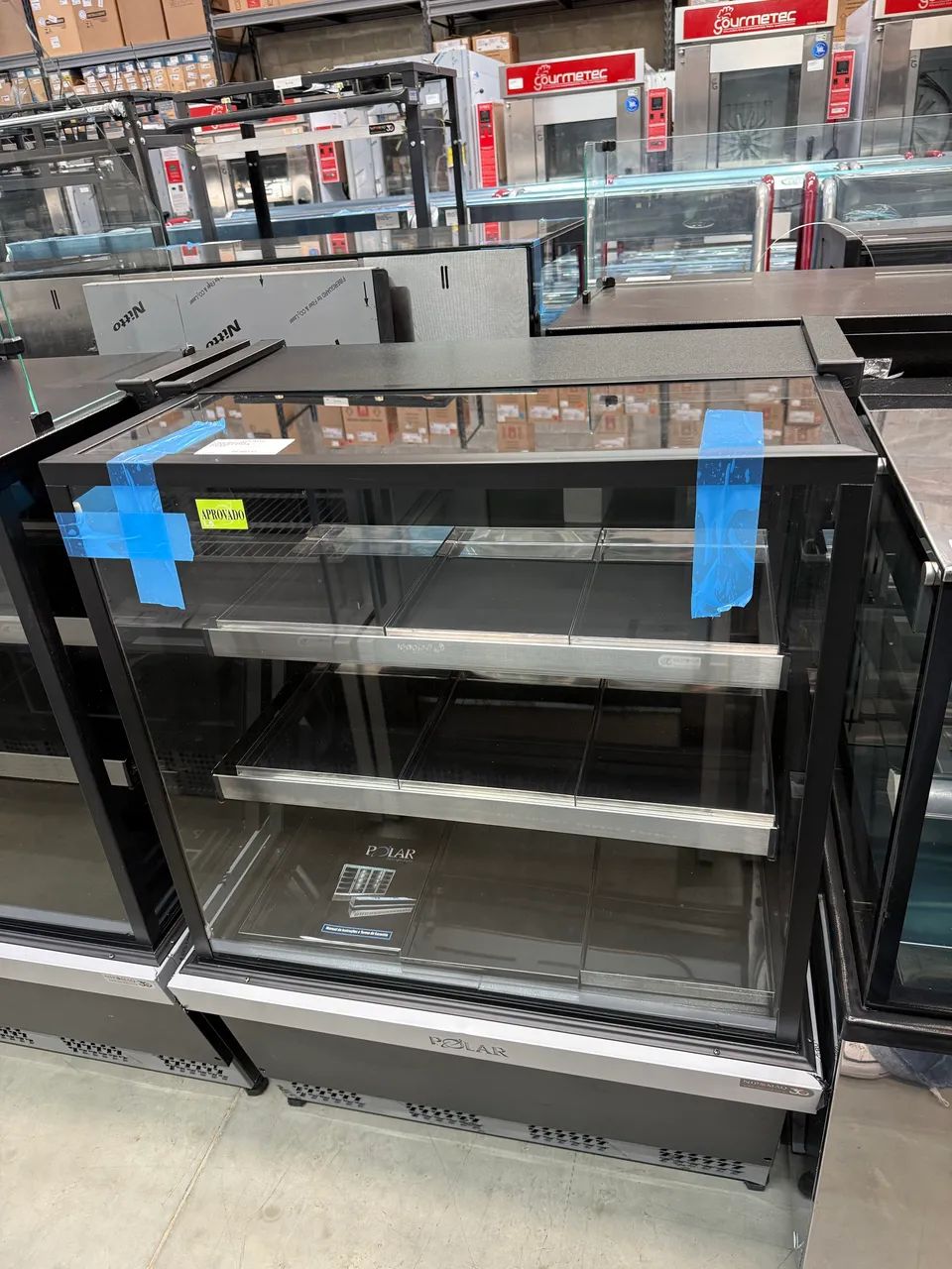 L7VE-080 VITRINE ESTUFA - POLAR