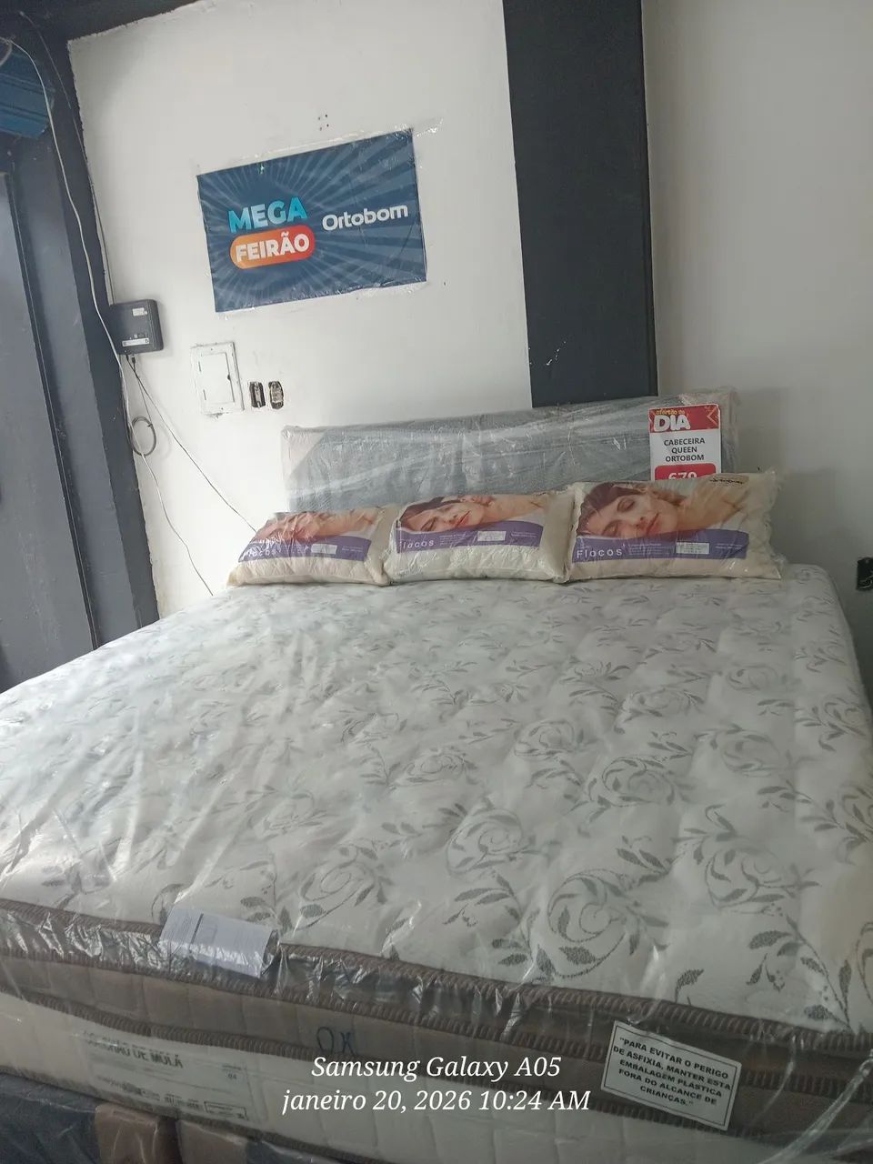 Super king conjunto Rio Branco Marjom 10 x R$ 445,00 Nos Cartões e crediario Bemol 4.350