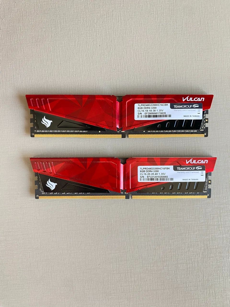 Memória Ram DDR4 2x8 16gb 3200mhz