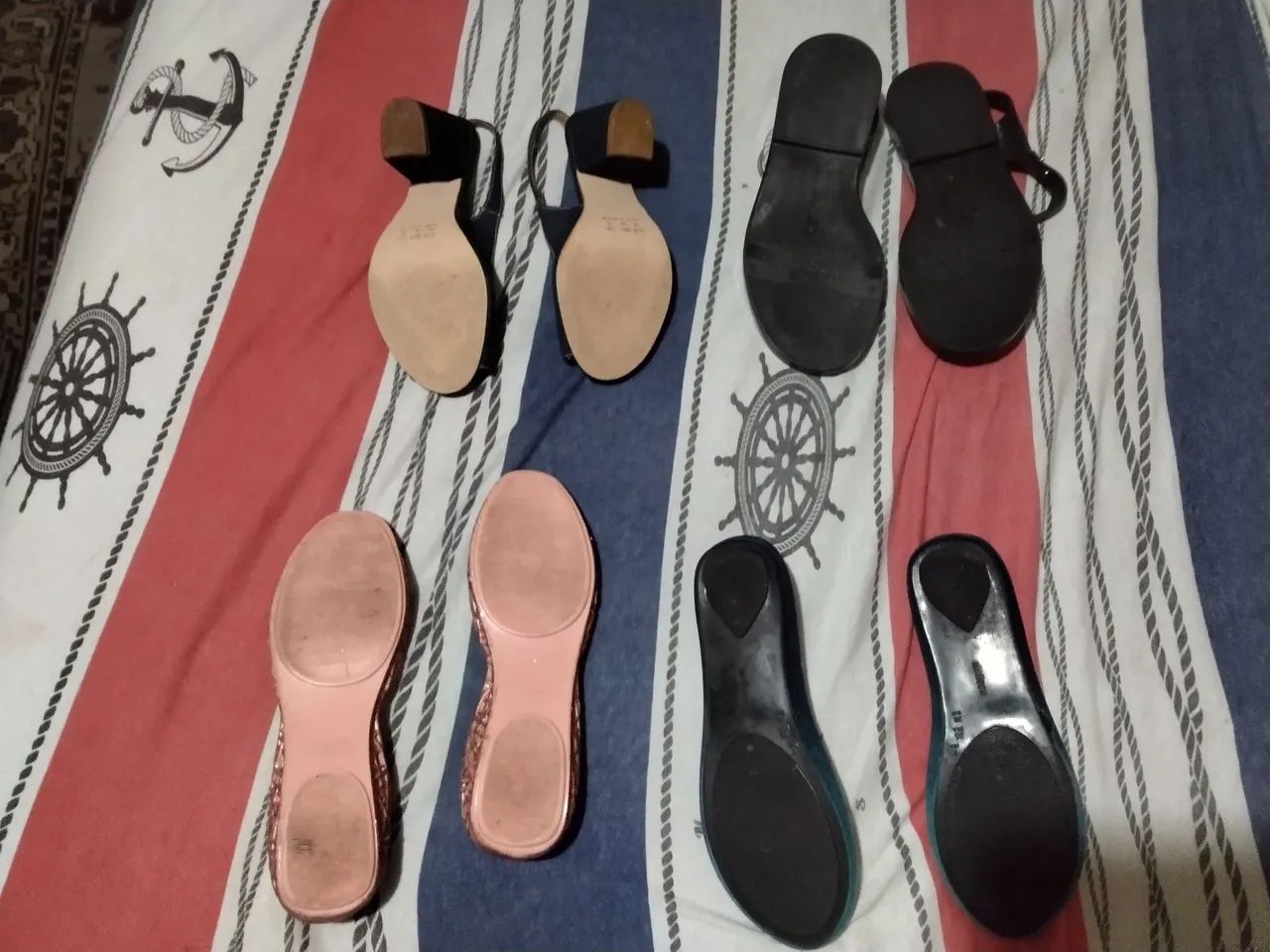Conjunto de 4 sandálias  - Foto 2
