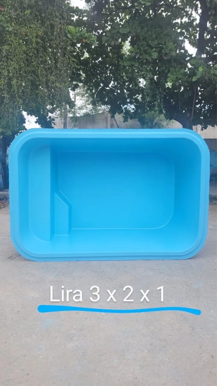 Piscina de fibra