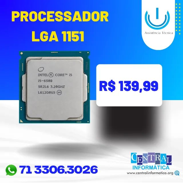 Processador LGA-1151 6ª