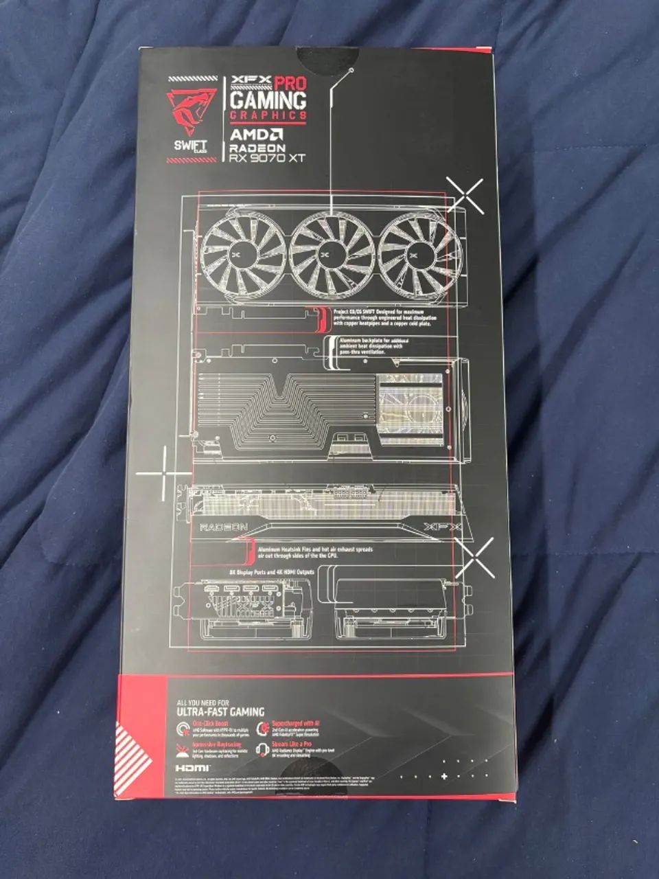 Placa de vídeo XFX 9070xt 16gb Nova - Foto 2