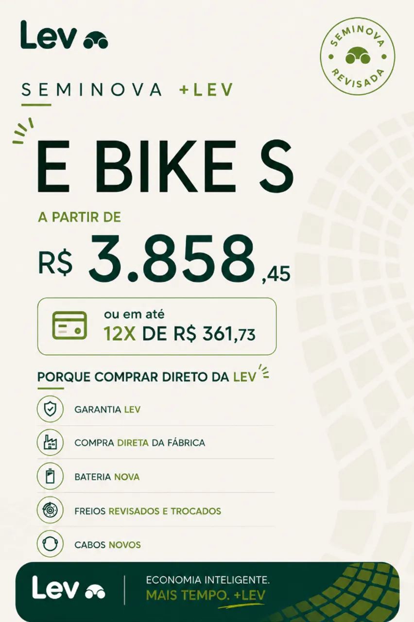 Lev E bike S ( Bateria 0km )  - Foto 5