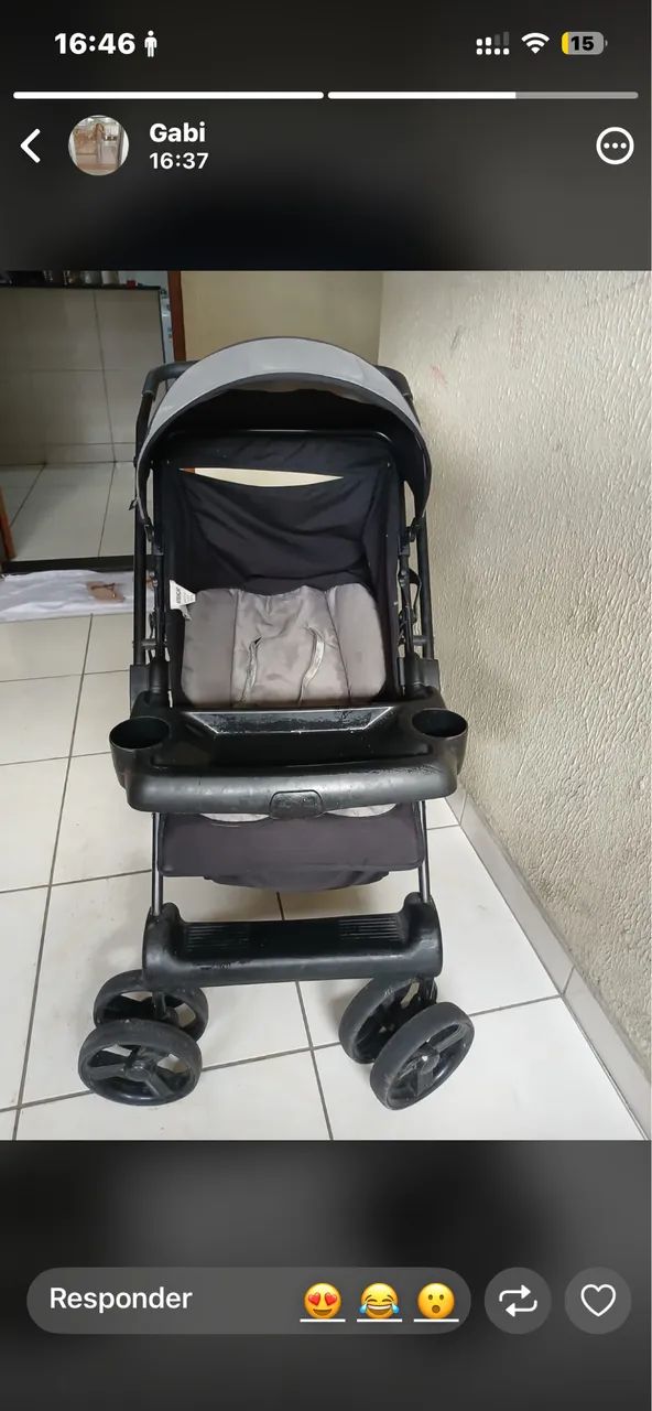 carrinho de bebe travel system - Foto 2