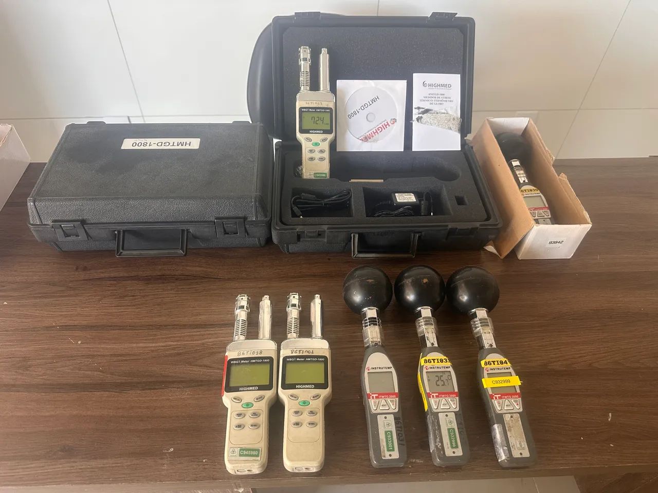 MEDIDORES DE ESTRESSE TÉRMICO IBUTG - HIGHMED E INSTRUTEMP - Foto 2