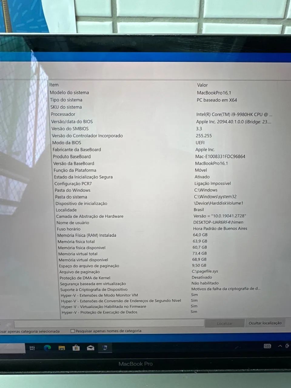 MacBook Pro (16-ich,2019) - A2141 - Foto 2