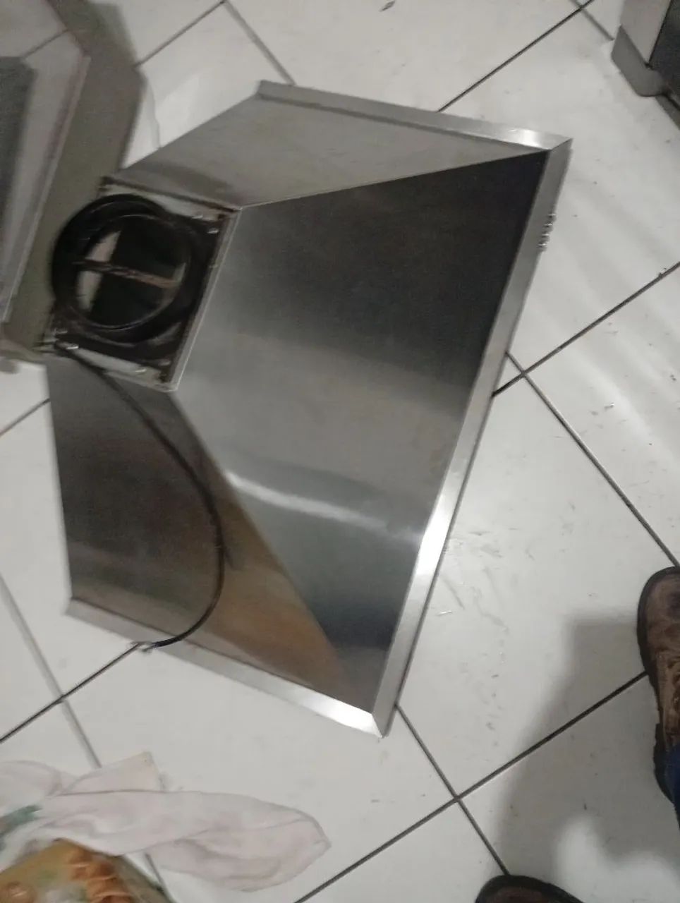 Exaustor de inox 